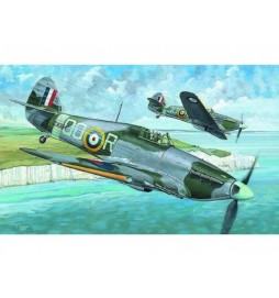 Model Hawker Hurricane MK.IIC 13,6x16,9cm v krabici 25x14,5x4,5cm