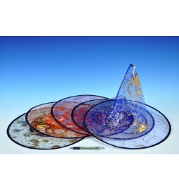 Klobouk čarodějnický karneval 38cm; 5 druhů - 1 kus
