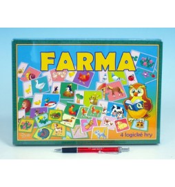 Farma společenská hra v krabici 28,5x20x3,5cm