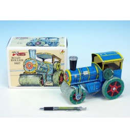 Parní válec silniční kov 18cm v krabičce Kovap