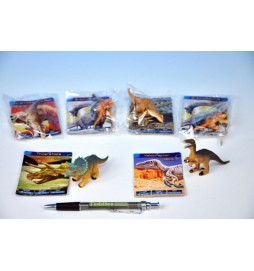 Dinosaurus mini plast 8cm; 6 druhů; v sáčku - 1 kus