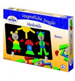Magnetické puzzle Medvědi