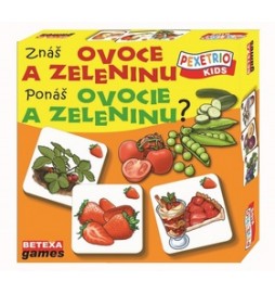 Pexetrio Kids Znáš ovoce a zeleninu?