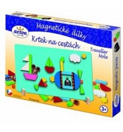 Magnetické dílky Krtek na cestách