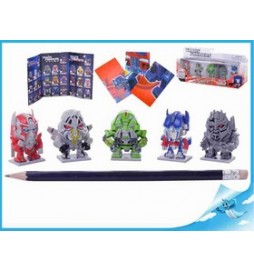 Figurka Transformers 4cm 15druhů 5ks v krabičce
