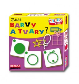 Pexetrio Kids Znáš barvy a tvary?