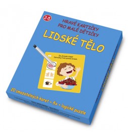 Lidské tělo - Hravé kartičky pro malé dětičky 2