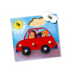 Puzzle - auto - MAXI úchytky