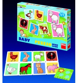 Baby Pexeso - Domácí zvířátka