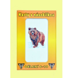 Karty s násobilkou - Dělení 6-10