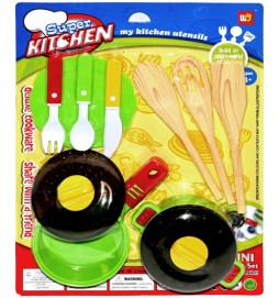 Nádobí dětské - set 11 kusů