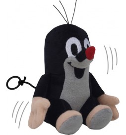 Krtek 12cm sedící, vibrující