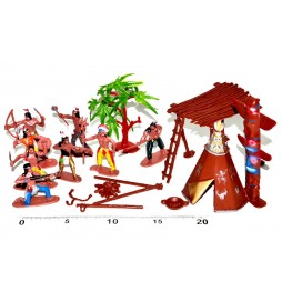 Western set s indiány