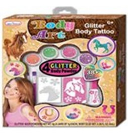 Glitter Body Tattoo Art