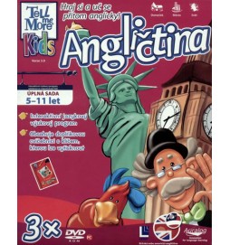 Angličtina - Tell me More Kids - 3DVD