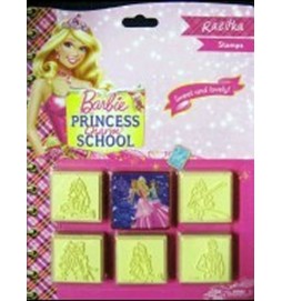 Razítka 5+1 Barbie Princezny