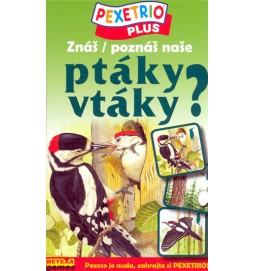 Pexetrio - Znáš naše ptáky?