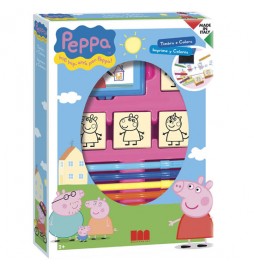 Razítka Pig Peppa, box 4 ks