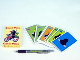 Černý Petr Krtek společenská hra - karty v krabičce
