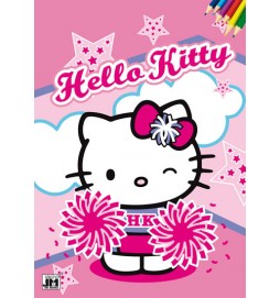 Hello Kitty - Omalovánky A4