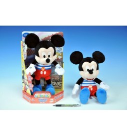 Mickey Mouse Kiss Kiss plyšový 32cm na baterie se zvukem 18m+ v krabičce