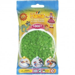 Hama H207-37 - Neonové zelené korálky
