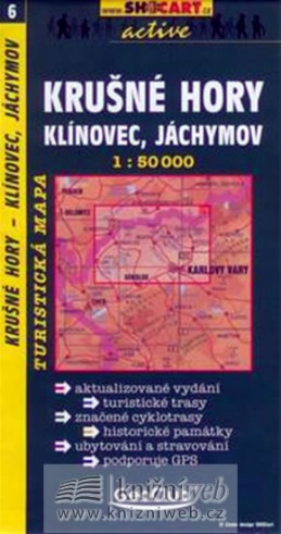 Krušné hory-Klínovec 1:50T - turist .mapa