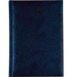 Diář 2011 Print týdenní A5 - modrá