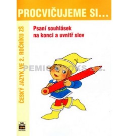 Procvičujeme si...Psaní souhlásek na konci uvnitř slov (2. ročník)