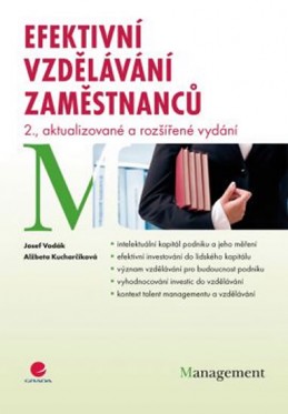 Efektivní vzdělávání zaměstnanců - 2. vydání - Vodák Josef, Kucharčíková Alžběta