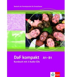 DaF Kompakt A1-B1 Kursbuch + 3CD