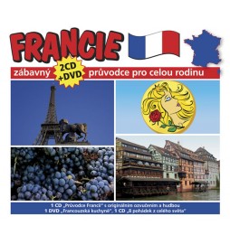 Francie - Zábavný průvodce pro celou rodinu - 2CD + DVD