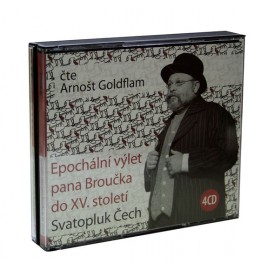 Epochální výlet pana Broučka do XV. století - čte Goldflam Arnošt - 4 CD