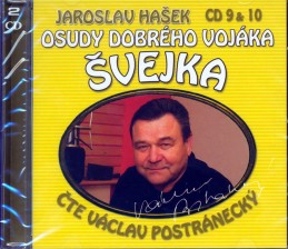 Osudy dobrého vojáka Švejka 9-10 - 2CD - Hašek Jaroslav