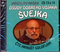 Osudy dobrého vojáka Švejka 13-14 - 2CD - Hašek Jaroslav