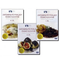 Zapomenuté poklady české kuchyně 3DVD