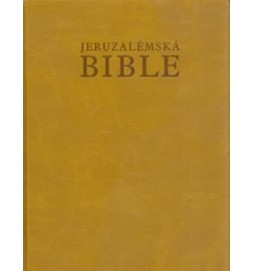 Jeruzalémská Bible (kožená vazba)