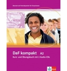 DaF kompakt. Lehr- und Arbeitsbuch mit 2 Audio-CDs. A2