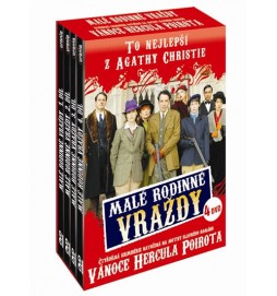 To nejlepší z Agathy Christie - Malé rodinné vraždy - 4-dílná krimisérie - 4DVD