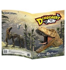 Dinosauři - Obal na sešit A5