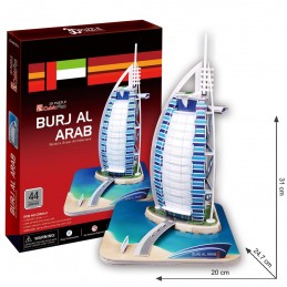 3D Puzzle Burj Al Arab,44 dílků