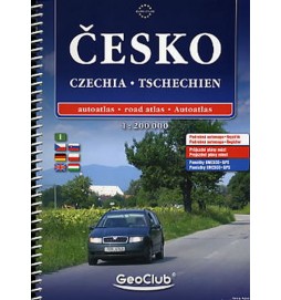 Česko atlas A4 1:200T spirála