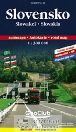 Slovensko automapa - 1:300 000 - neuveden