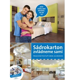 Sádrokarton zvládneme sami - Pracovní postupy krok za krokem + DVD
