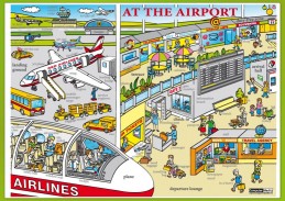 Karta At the Airport - Na letišti - neuveden