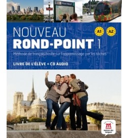 Nouveau Rond-Point A1-A2 – Livre de léleve + CD
