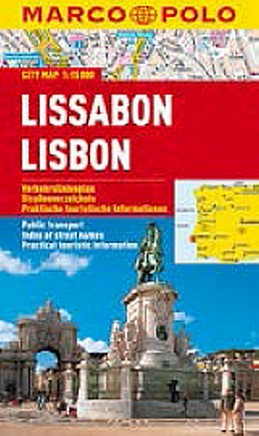 Lissabon/Lisbon - City Map 1:15000 - neuveden
