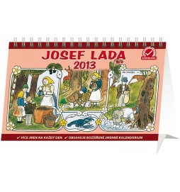 Kalendář 2013 stolní - Josef Lada V lese, 23,1 x 14,5 cm