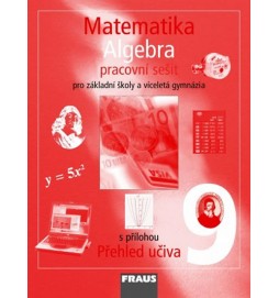 Matematika 9 pro ZŠ a víceletá gymnázia - Algebra - pracovní sešit