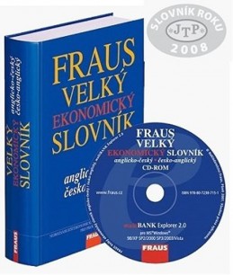 FRAUS komplet Velký ekonomický slovník AČ-ČA (kniha + CD-ROM) - neuveden
